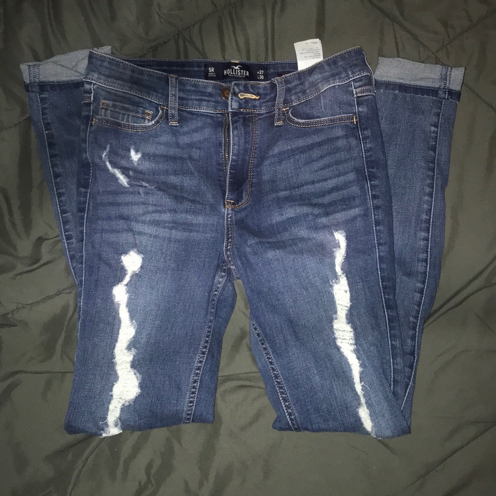 Hollister Distressed Skinny Jeans